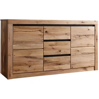 MASSIVMOEBEL24.DE MONTREUX 155 x 80 x 43 cm Beige / Braun