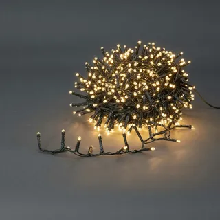 Nedis Weihnachtsbeleuchtung - Kompakter cluster - 560 LED's - Warmweiss - 11.2 m - Lichteffekte: 7 - Innen- und Aussenbereich - Netzstromversorgung