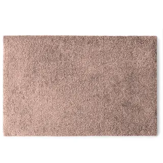 Floordirekt Schmutzfangmatte, 50 x 80 cm, Türmatte, Fußmatte, Fußabtreter, Eingangsbereich, Türvorleger, Sauberlaufmatte, washbar, Meterware, Domenico (Hellbeige)