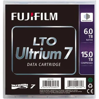 LTO 7 Fuji BaFe 6 TB / 15 TB Barium Ferrite Tape