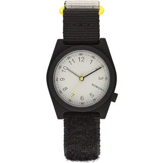 KOMONO Rizzo Kick Teens Chronographenuhr für Mädchen und Jungen, mit hellblauem Zifferblatt und recyceltem Gurtband