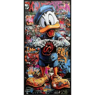 Bild GRAFFITI DUCK (BHT 60x120x3,60 cm) - BHT 60x120x3,60 cm