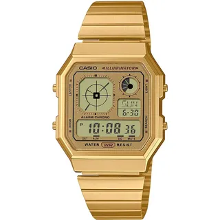 Casio Vintage Kollektion A130WEG-9AEF Edelstahl 34 mm A130WEG-9AEF