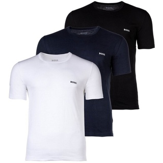 BOSS T-Shirt Herren T-Shirt, 3er Pack - RN 3P Classic blau|schwarz|weiß SYourfashionplace