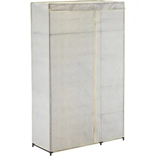 MSV Kleiderschrank 110 x 174,5 x 45 cm Grau