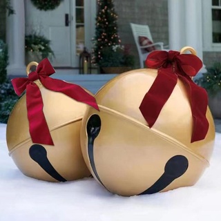 Aufblasbare Weihnachtskugeln | 45/60cm Riesig Aufblasbar Weihnachtsball Dekor | Extra Groß Aufblasbar Dekorativ Weihnachtskugel für Weihnachtsfeiern Festival, Dekoration
