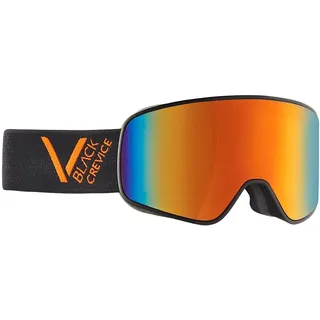 Black Crevice Skibrille Schladming I Ski-Brille I Skibrille Herren & Damen mit bruchfester Doppelscheibe I Anti-Fog-Beschichtung & UV 400 Schutz I größenverstellbar