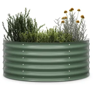 Blumfeldt High Grow Half Circle 105 x 43 x 60 cm Dunkles Moosgrün