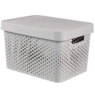 Curver Aufbewahrungsbox INFINITY 17 l 36,3 x 27 x 22,2 cm 1-tlg. hellgrau