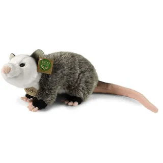 Kuscheltier Opossum grau/weiß 27 cm Plüschopossum Plüschtier
