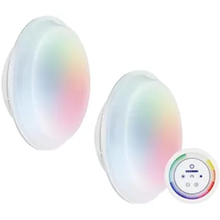 Astral Pool, Pool Zubehör, ASTRALPOOL LED-Beleuchtung PAR56 - 2 Lampen mit 1 Controller