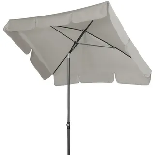doppler® Sonnenschirm Doppler Sunline Manual Neo Waterproof 225 x 120 cm eckig Sonnenschirm grau