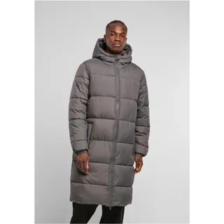 URBAN CLASSICS Mens Long Puffer Coat grau 5XL