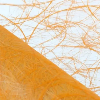 Sizoweb 5m, 20m, 25m Rolle 30cm oder 20cm breit Original Tischläufer Tischband Dekoration Fest Hochzeit Geburtstag Kommunion Taufe (25m x 30cm, Orange 8195)