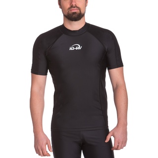 iQ-UV Herren UV 300 Slim Fit Kurzarm T-Shirt, schwarz (Schwarz_2800), XXL (56)