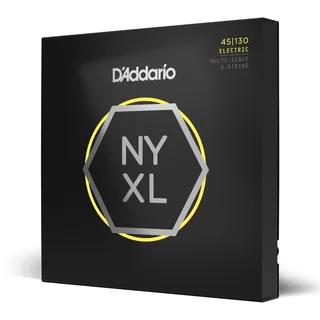 d’addario NYXL45130MS - NYXL Bass Nickel Wound, Multi Scale 5-String 45-130 - Saiten E-Bass