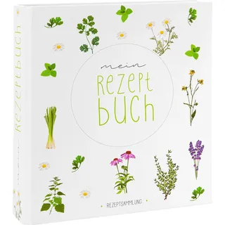 Goldbuch, Heft + Block, Rezept-Ordner 22x17 Wildblumen (21 x 22 cm, Liniert, Harter Einband)