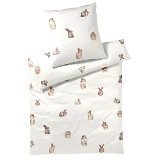ELEGANTE Bunnies Beige 135 x 200 cm + 2 x 80 x 80 cm