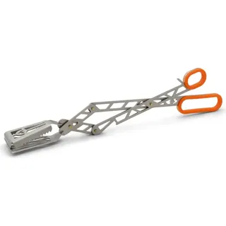 Grillrost.com Das Original Grillzange Edelstahl Silber