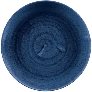 Churchill Stonecast -Coupe Plate Teller- Durchmesser: Ø21,7cm, Farbe wählbar (Cobalt Blue)