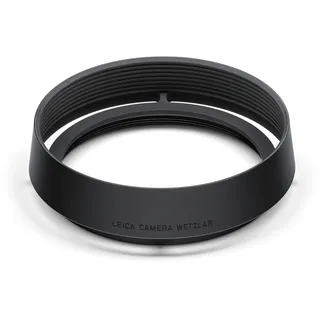 Leica Gegenlichtblende rund schwarz für Q