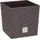 17 x 17 x 17 cm braun