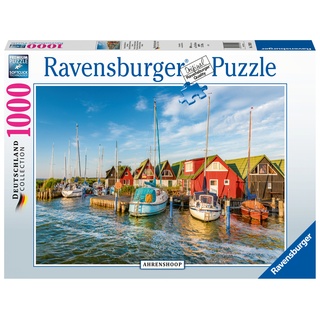 Ravensburger Puzzle - Romantische Hafenwelt Von Ahrenshoop - Deutschland Collection 1000 Teile