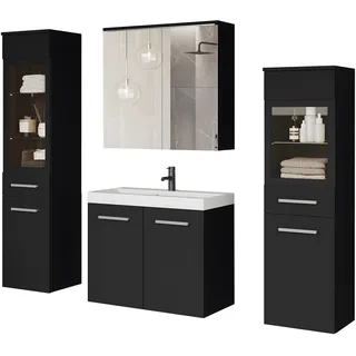 WELLTIME MADRIT II 5-tlg. Schwarz