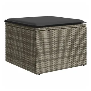 vidaXL Gartenhocker 57,8 x 71,8 x 37 cm grau 1 St.