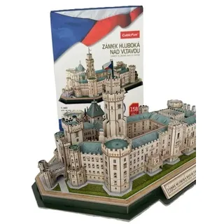 sparkys 3D Puzzle Schloss Frauenberg Tschechien (tschechisch: Zámek Hluboká NAD Vltavou)