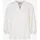More More fließende Viskosebluse mit 3/4 Arm Weiß 38