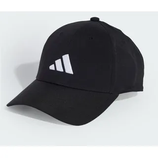 adidas New Logo Embroidered Baseball Kappe Black / White Erwachsene (M/L)