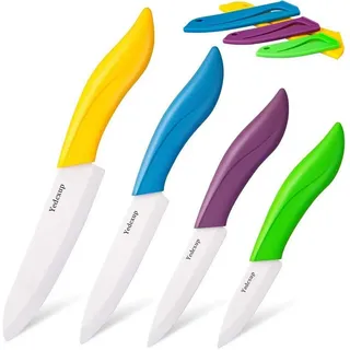 LuxusKollektion Gemüsemesser Keramikmesser Set 4-teilig Multicolour