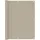120 x 600 cm Beige Oxford-Gewebe