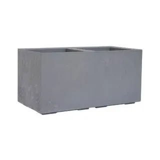 Siena Garden FARO STONE LA936-70 Pflanzkasten Polypropylen Beton-Optik, Grau