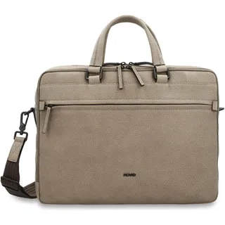 Picard Casual Aktentasche Leder 38 cm Laptopfach grau