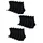 Tennissocken 18er Schwarz 35-38