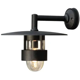 Konstsmide Außenwandleuchte Aluminium 34,0 cm inkl. Bewegungsmelder schwarz