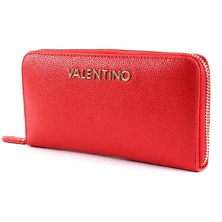 VALENTINO Divina Zip Around Wallet Rosso