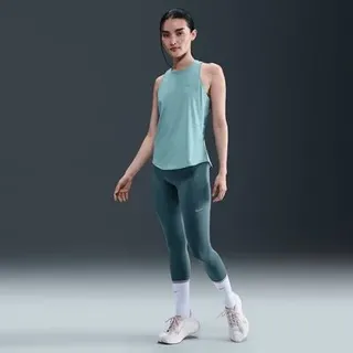 NIKE Damen T-Shirt W NK SWIFT DF TANK TOP, Größe M in Grau Grau