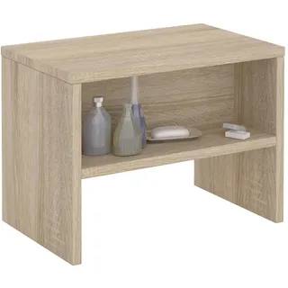 CARO-Möbel Nachtschrank NEY 40 x 30 x 25 cm Braun