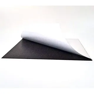 Eisenfolie - Ferrofolie 0,6mm - Stark 310mm x 310mm x 0,6mm selbstklebend - Haftgrund für Magnete - Magnetfolie