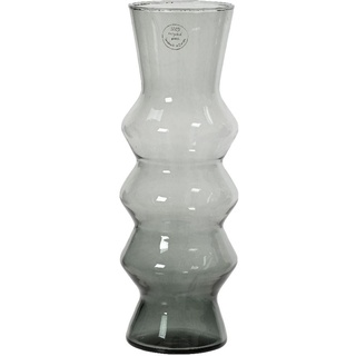 Vase SMOKE (DH 13x36 cm) DH 13x36 cm grau Blumenvase Blumengefäß - grau