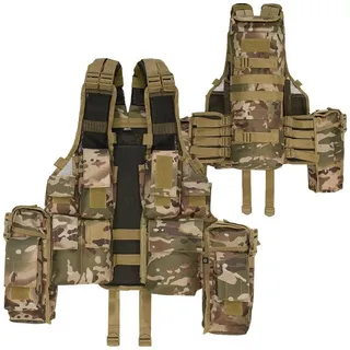 Brandit Textil Tactical Weste Camo One Size