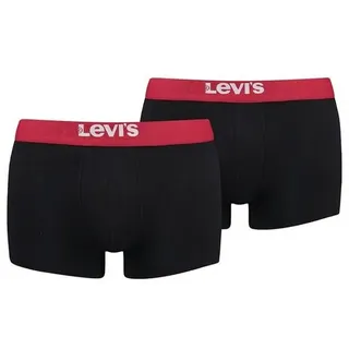 Levi's® Boxershorts LEVIS MEN SOLID BASIC TRUNK ORGANIC CO 2er Pack (Set, 2-St., 2er-Pack) S