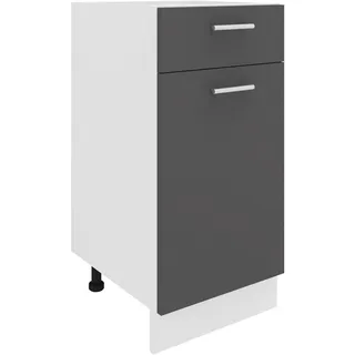 VCM Unterschrank Esilo 40 x 46 x 82 cm Grau