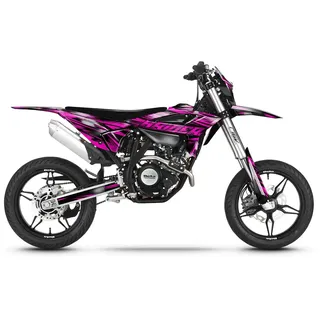 Arider Dekor passend für Beta RR 50/125 2021-2026 | Motorrad Aufkleber Set zum Selbstaufkleben | UV-beständiger Lack-und Verkleidungsschutz | Folierung mit Luftkanal-Technologie | Made in Germany