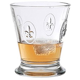 La Rochere - Gobelet Fleur De Lys - Glas mit Lilienwappen 250 ml - 1Stück