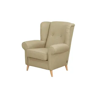 Max Winzer Ohrensessel Anton Stoff 88 x 99 x 0 cm Beige