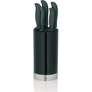 Kela Acida Universal-Messerhalter 6-tlg. schwarz